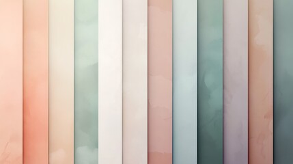 Poster - Gradient minimalist backgrounds transitioning between soft and calming hues.