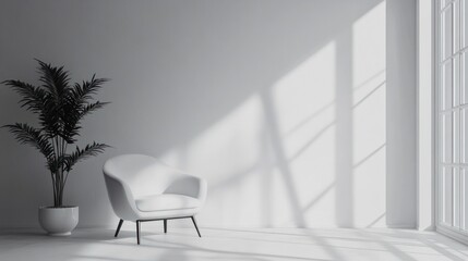 Aufkleber - Monochrome minimalist backgrounds emphasizing a single tone with elegance.