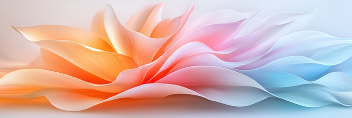 Aufkleber - A vivid macro image of a tulipâ€™s delicate petals, showcasing the subtle color variations and intricate petal structure in soft daylight,