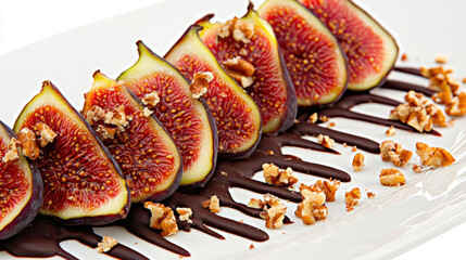 Poster - Chocolate-Covered Fig Slices