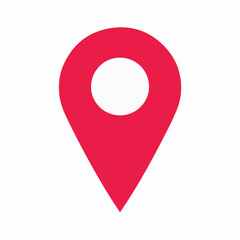 Location Icon , Stylish and Modern Pin:
Introducing our vibrant red location pin icon: a sleek, modern design ideal for representing places or destinations in a variety of applications.