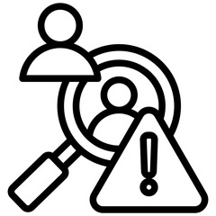 Poster - Risk Analysis Outline Icon