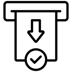 Aufkleber - Consent Withdrawal Outline Icon