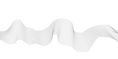 Poster - Modern abstract white wave digital geometric Technology, background and many more, twisted curve lines with blend effect abstract vector abstract background, Design for banner, wallpaper, 
