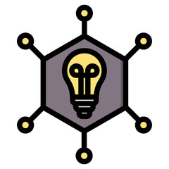 Poster - Insight Outline Color Icon