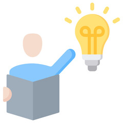 Poster - Learning Flat Icon