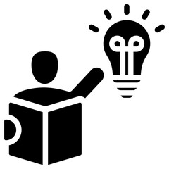Poster - Learning Glyph Icon