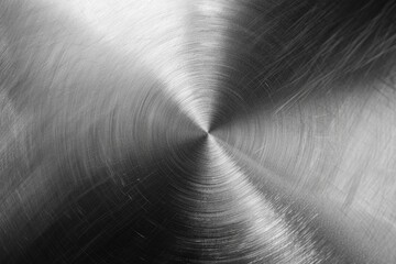 Wall Mural - abstract blur stainless steel sheet texture background