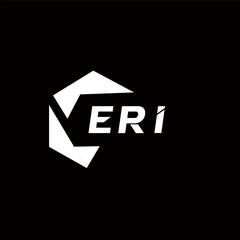 Poster - ERI creative minimalist letter logo. ERI unique vector initials alphabet letter logo design