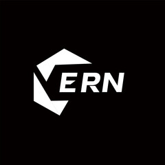 Poster - ERN creative minimalist letter logo. ERN unique vector initials alphabet letter logo designERN creative minimalist letter logo. ERN unique vector initials alphabet letter logo design