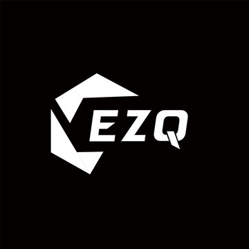 EZQ creative minimalist letter logo. EZQ unique vector initials alphabet letter logo design EZQ creative minimalist letter logo. EZQ unique vector initials alphabet letter logo design