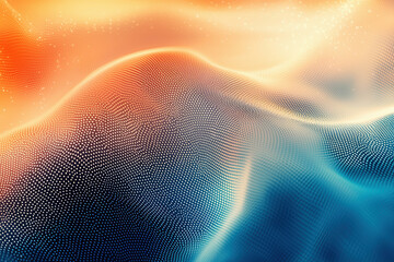 Poster - Textured abstract gradient background blending warm and cool tones with artistic subtlety and high resolution clarity