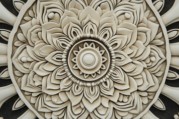 Poster - A beautiful mandala with intricate details