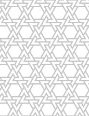 Poster - Islamic background with traditional style arabic. Seamless pattern for card, background, fabric or abstract design. Muslim ornament.