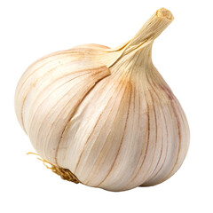 garlic isolated without background