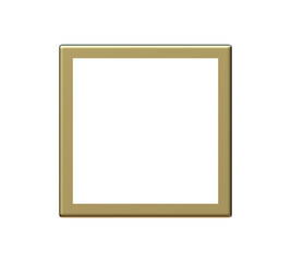 Gold photo frame