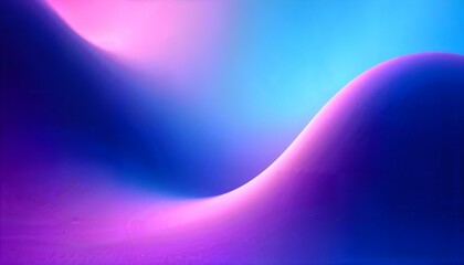 Fototapete - Photorealistic gradient design blending vibrant blue and purple tones