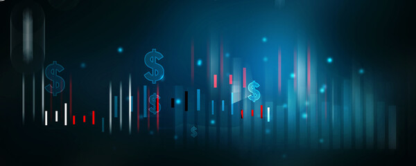 Poster - 2d illustration usd Dollar symbol 