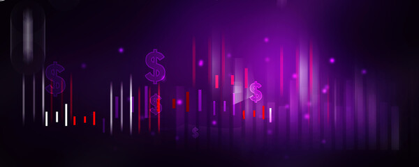 Poster - 2d illustration usd Dollar symbol 