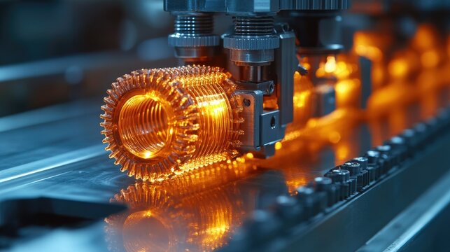 Precision-engineered electronic parts from a 3D printer