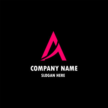 Creative Modern letter A logo