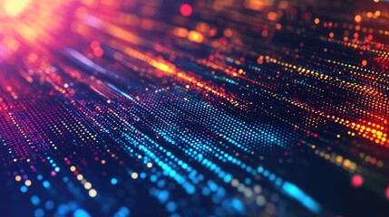 Leinwandbilder - Dynamic colorful abstract background showcasing contrasting patterns and vibrant light effects ideal for digital design projects