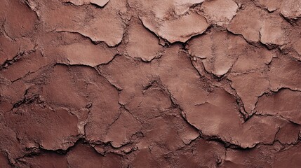Poster - violet brown textured wall background with artistic plaster and seamless substrate for interior desi