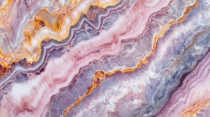 Aufkleber - Elegantly textured pink marble background with smooth abstract patterns ideal for interior design and ceramic flooring applications