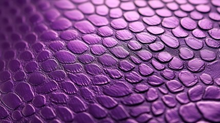 Poster - Vibrant violet artificial snake skin texture background for stylish design and fashion applications.