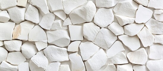 Poster - textured vintage white brick wall background suitable for creative projects and design inspiration i