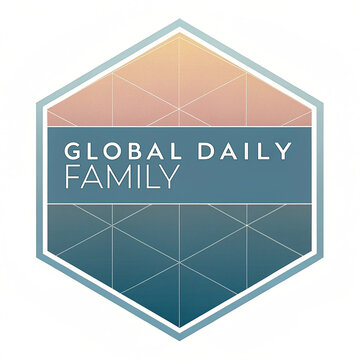Top view frame with family figure concept