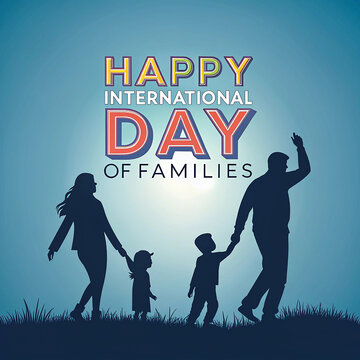 Top view frame with family figure concept