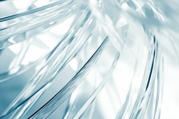 Fototapete - Abstract backdrop of modern glass and steel architecture. Background with selective focus and copy space .
