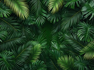  Lush greenery growth tropical forest nature photography dense foliage aerial view vibrant ecosystem