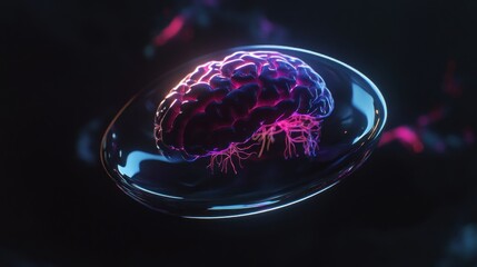 Poster - Illuminated Brain: A Glimpse into Neural Networks