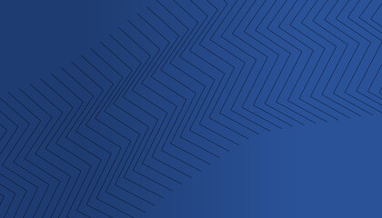 Aufkleber - abstract geometric chevron line pattern on gradient blue background, minimalist modern banner design for digital or print templates