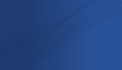 Aufkleber - abstract geometric chevron line pattern on gradient blue background, minimalist modern banner design for digital or print templates