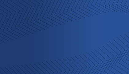 Aufkleber - abstract geometric chevron line pattern on gradient blue background, minimalist modern banner design for digital or print templates