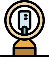 Poster - Modern wireless charging technology providing a convenient and portable power supply for electronic devices