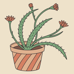 Sticker - aloe vera plant