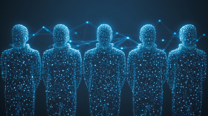Hacker are planning to hack and attack networks and cyber security systems.team people innovation connection of line from nail node to node on map background , networking concept