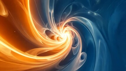 Poster - Colorful swirling patterns create a mesmerizing display of motion in an abstract art piece. Generative AI