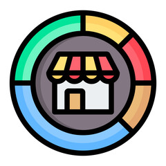 Poster - Segmentation Outline Color Icon