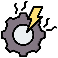Poster - Breakdown Outline Color Icon