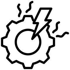 Poster - Breakdown Outline Icon