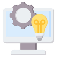 Poster - Project Design Flat Icon