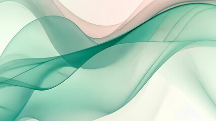 Poster - Swirling waves of color dance gracefully in a tranquil space, creating a soothing atmosphere of harmony and relaxation. Generative AI