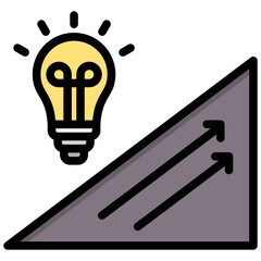 Poster - Economic Recovery Plan Outline Color Icon