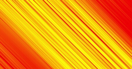 Poster - Image of yellow trails on red background