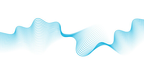 Poster - Futuristic colorful background. Gradient geometric banner with blue, purple. Equalizer for music. vector.